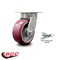 Service Caster 5 Inch Kingpinless Poly on Aluminum Wheel Swivel Caster with Swivel Lock SCC SCC-KP30S520-PAR-BSL - alternate 5
